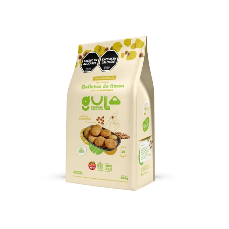 Supermezcla Galletas de Limon x 200 gr (Gula)