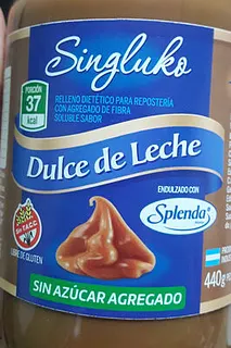 Dulce de Leche con Splenda x 400 gr (Singluko)