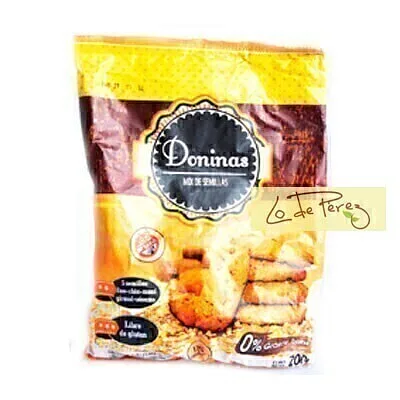 Galletitas Saladas con Semillas x 200 gr (Doninas)