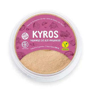 Hummus de Ajo Ahumado x 230 gr (Kyros)