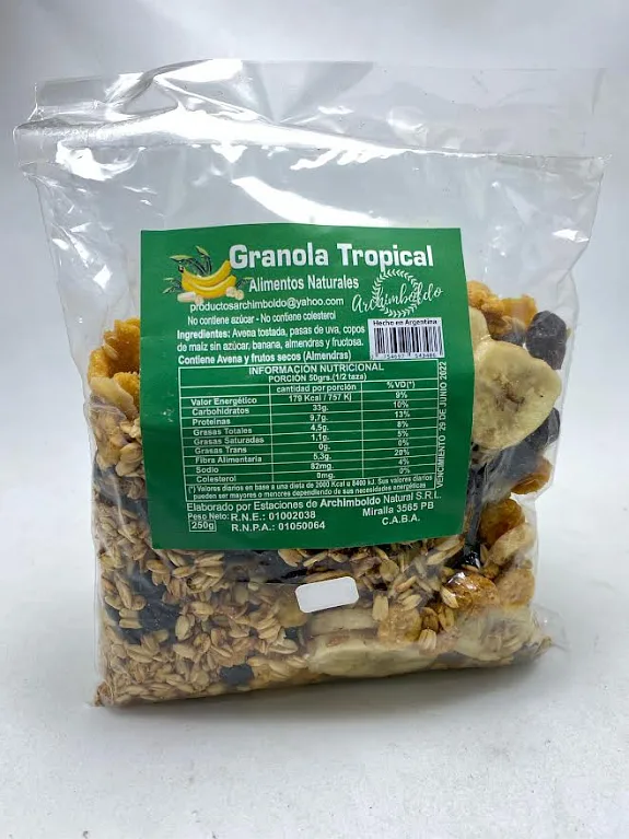 Granola Tropical x 250 gr (Archimboldo)