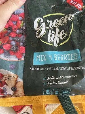 Mix de 4 Berries x 400 gr (Green Life)