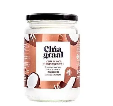Aceite de Coco Virgen x 660 ml (Chia Graal)