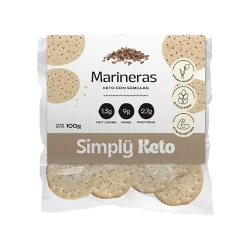 Marineras Keto con Semillas x 100 gr (Simply Keto)