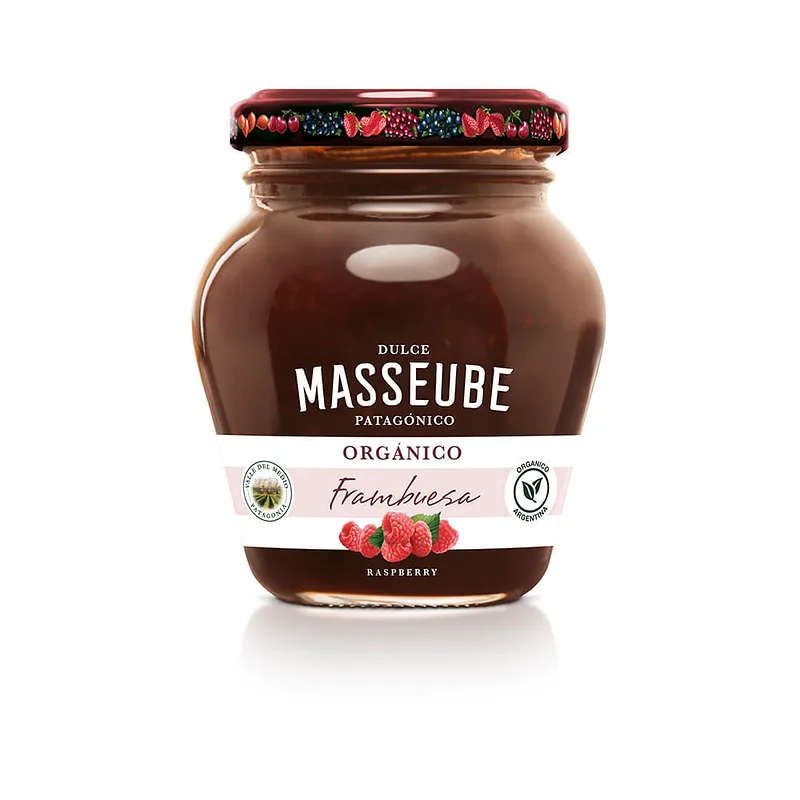 Mermelada de Frambuesa x 352 gr (Masseube)