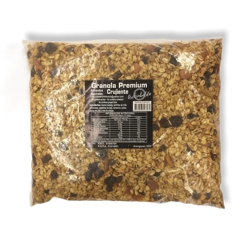 Granola Premium Archimboldo x 1 kg (negra) (Archimboldo)