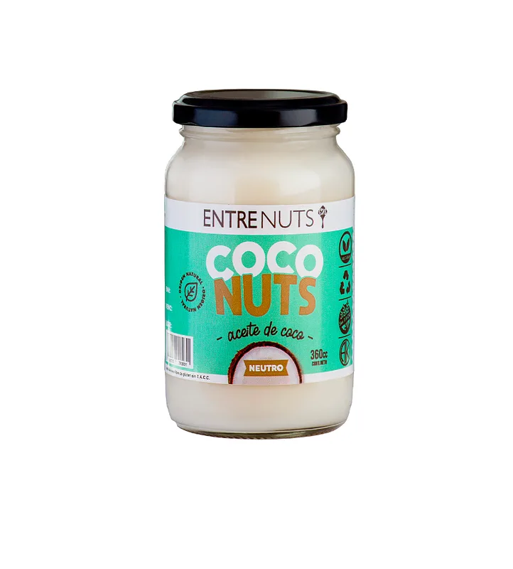 Aceite de Coco Neutro x 360 ml (Entrenuts)