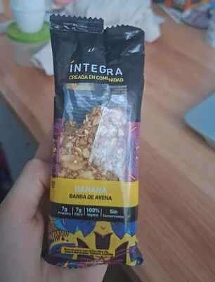 Barrita de Banana y Nuez (Integra)