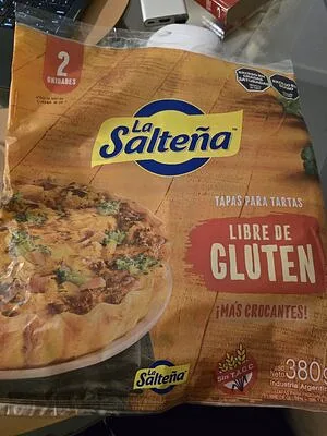Tapas Para Tartas Libre de Gluten x 380 gr (La Saltena)