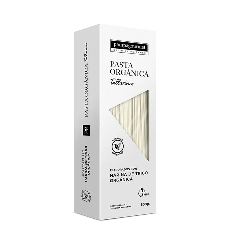 Pasta Organica Tallarines x 500 gr (Pampagourmet)