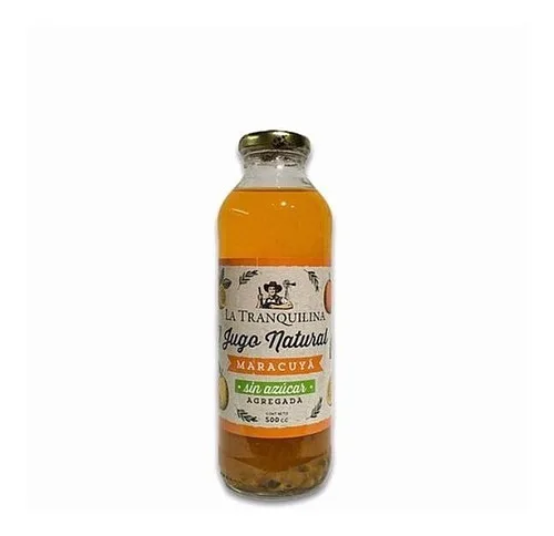 Jugo Maracuya x 500 ml (La Tranquilina)