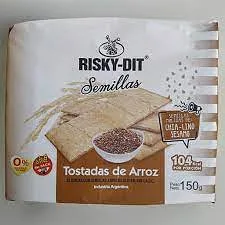 Tostadas de Arroz con Semillas (Risky Dit)
