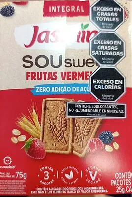 Cookies Sou Sweet de Frutos Rojos x 75 gr (Jasmine)