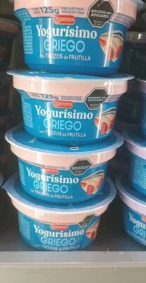 Yogurisimo Griego con Trozos de Frutilla x 125 gr (La Serenisima)