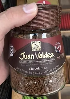 Cafe Soluble Liofilizado con Chocolate x 95 gr (Juan Valdez)