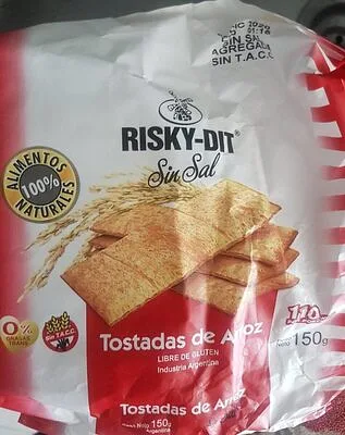 Tostadas de Arroz Sin Sal (Risky Dit)