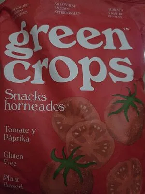 Snacks Horneados de Tomate y Paprika x 95 gr (Green Crops)