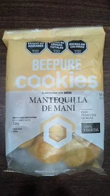 Cookies de Avena y Mantequilla de Mani x 120 gr (Beepure)