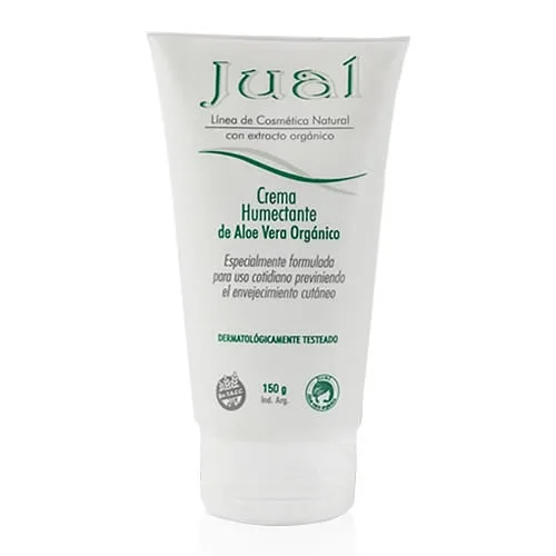 Crema Humectante de Aloe Vera Organico (Jual)