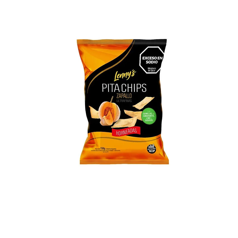 Pita Chips Queso Crema y Cebolla Ultrafinas (Lennys)