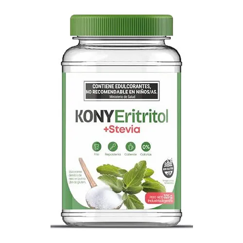 Eritritol + Stevia x 325 gr (Kony)