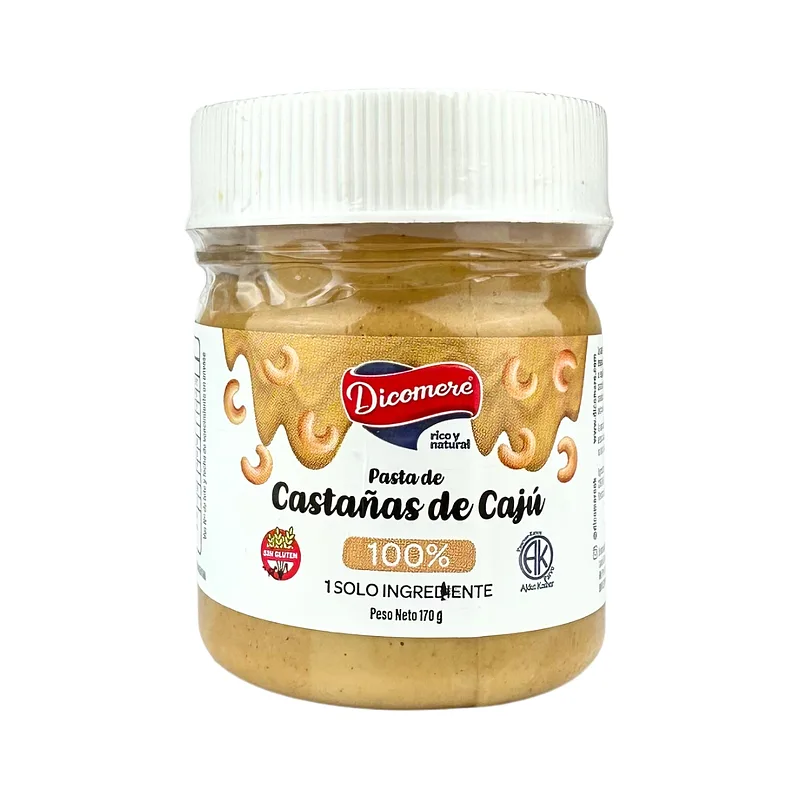 Pasta de Castanas de Caju x 170 gr (Dicomere)