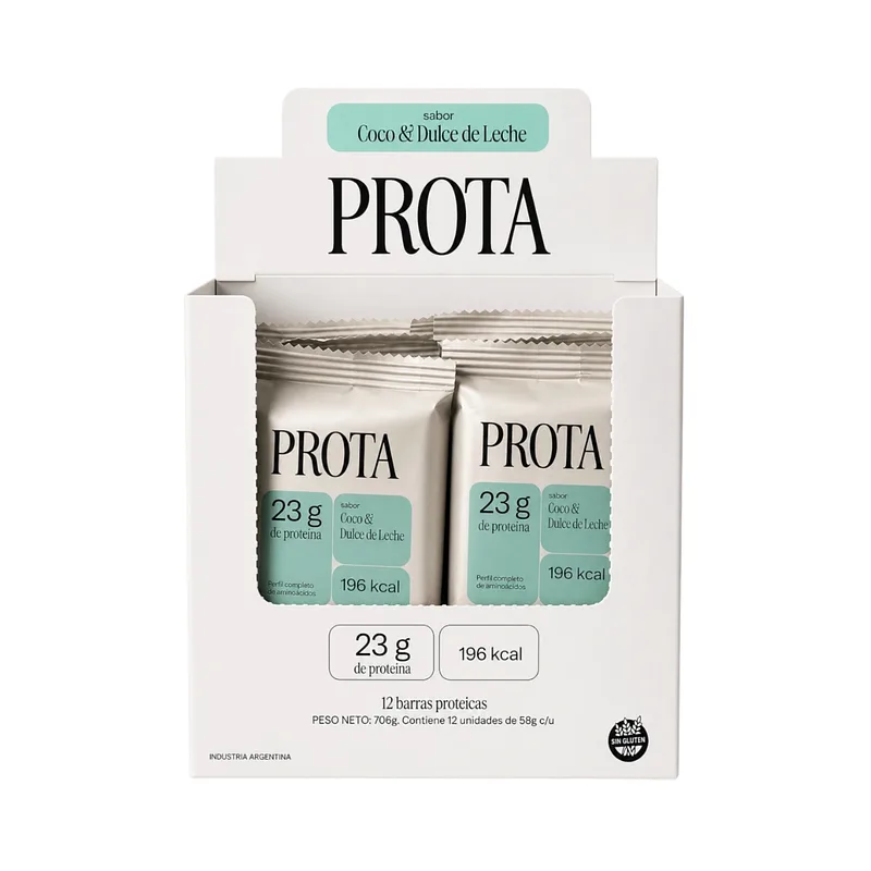 Barra de Coco y Dulce de Leche x 59 gr (Prota)