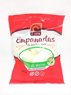 Empanadas de Jamon y Queso x 480 gr (Il Sole)
