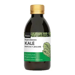 Jugo de Kale y Matcha y Jengibre x 500 ml (Natier)