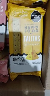 Talitas de Queso x 100 gr (Happy Food)