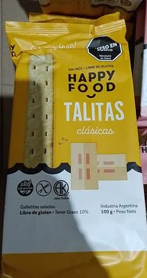 Talitas Clasicas x 100 gr (Happy Food)