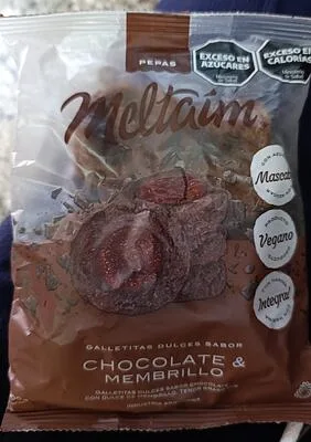 Pepas Chocolate y Membrillo x 200 gr (Meltaim)