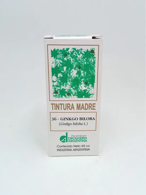 Tintura Madre N36 - Ginkgo Biloba - x 60 ml (Drogueria Argentina)