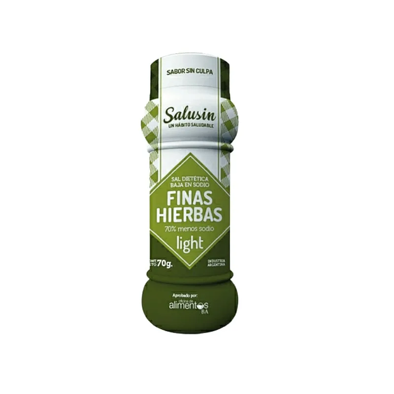 Sal sin Sodio Salusin x 70 gr Sabor Finas Hierbas (Dicomere)