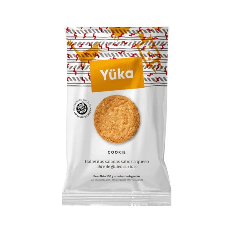 Galletitas Sabor Queso x 150 gr (Yuka)