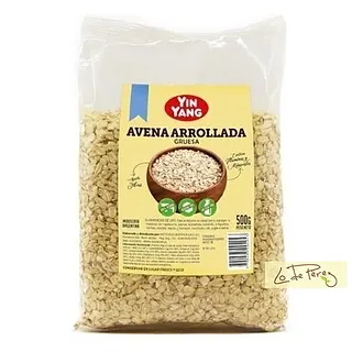 Avena Arrollada Gruesa x 500 gr x 10 u (Yin Yang)