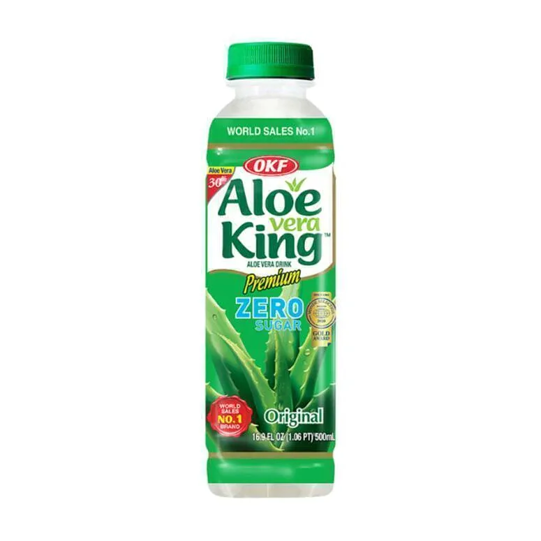 Bebida de Aloe Vera sabor sin Azucar Original x 500 ml (Okf)