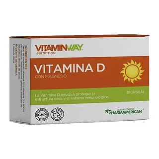 Vitamina D x 30 cap (Vitaminway)