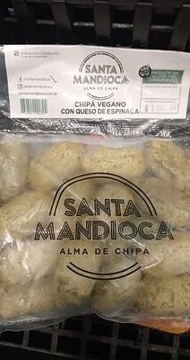 Chipa Vegano con Espinaca x 250 gr (Santa Mandioca)