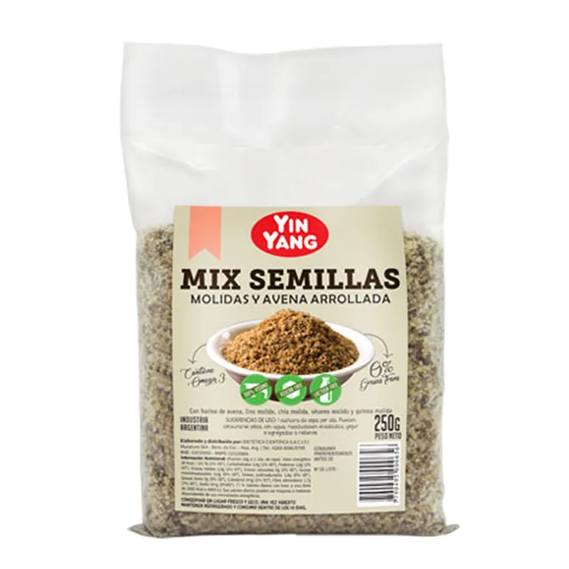 Mix Semillas Molidas x 250 gr (Yin Yang)