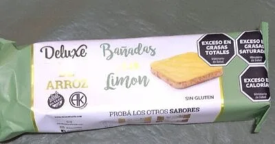 Galleta de Arroz Banada Sabor Limon x 108 gr (Deluxe BLABLA)