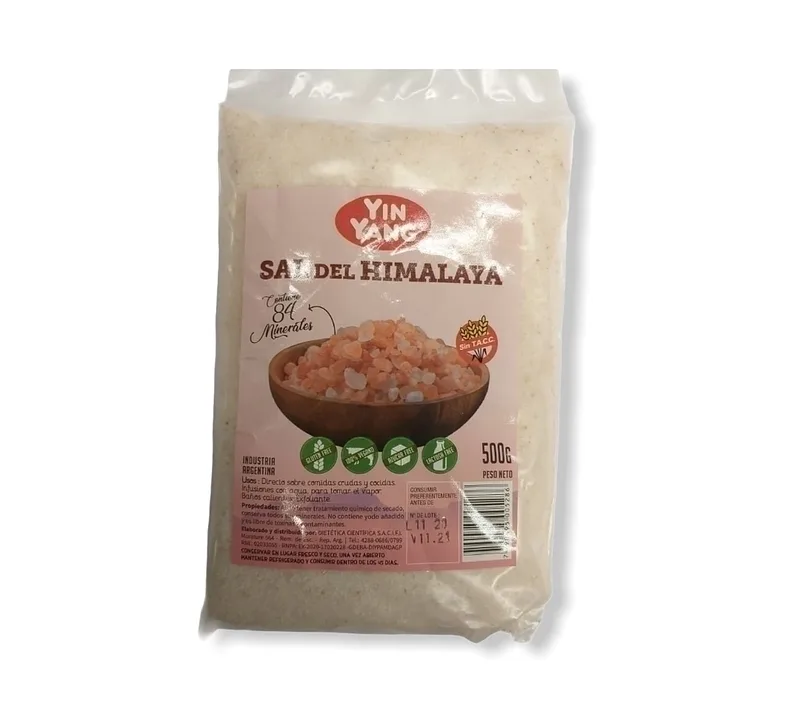 Sal del Himalaya x 500 gr x 10 u (Yin Yang)
