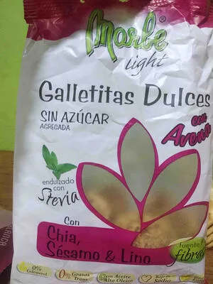 Galletitas de Chia Sesamo y Lino Marbe x 175 gr (Marbe)