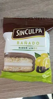 Alfajor Banado de Limon (Sin Culpa)