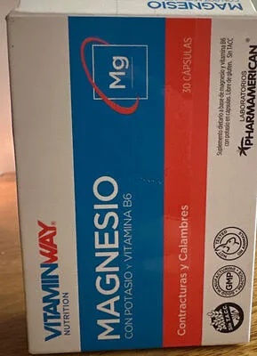 Magnesio x 30 cap (Vitaminway)